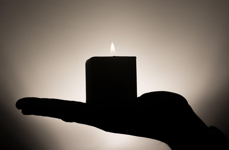 Candle centerpiece
